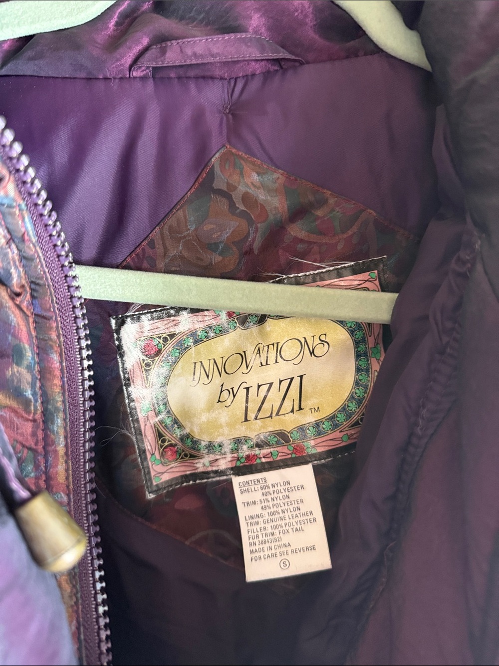 Vintage INNOVATIONS by IZZI puffer coat - Picture 4 of 7
